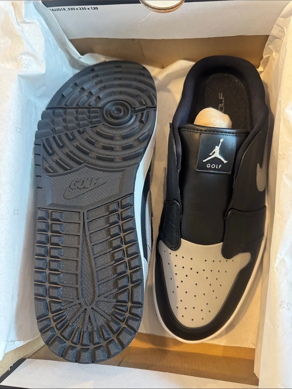 Air Jordan Mule Spikeless Golf Shoe - slip on